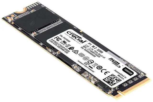 Main image of Crucial P1 1TB 3D NAND NVMe PCIe Internal SSD, up to 2000MB/s - CT1000P1SSD8