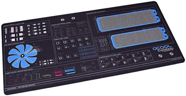 Main image of Alphacool 90334 Eisplateau Anti-Static Work- and mounting mat 120x60cm Water Cooling Accessories