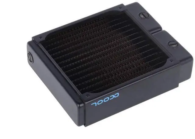Alt view image 2 of 4 - Alphacool NexXxos XT45 Full Copper 140mm Radiator V.2, 140mm x 1, Single Fan