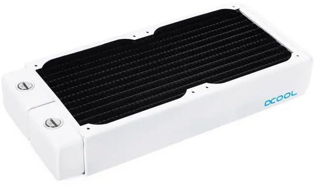 Main image of Alphacool 18647 NexXxoS XT45 Full Copper 240mm Radiator V.2 - White Special Edition