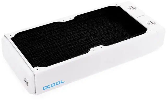Alt view image 3 of 5 - Alphacool 18647 NexXxoS XT45 Full Copper 240mm Radiator V.2 - White Special Edition