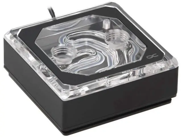 Alt view image 4 of 5 - Alphacool Eisblock XPX Aurora Edge CPU Water Block, Digital RGB, Black/Plexi