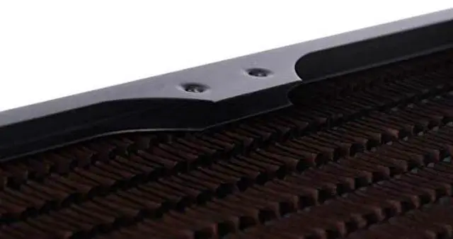 Alt view image 5 of 5 - Alphacool NexXxos ST30 Full Copper 240mm Radiator V.2, 120mm x 2, Dual Fan, Black