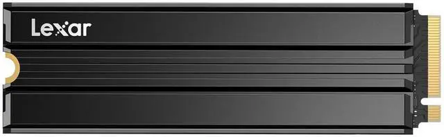 Main image of Lexar 1TB NM790 SSD with Heatsink PCIe Gen4 NVMe M.2 2280 Internal Solid State Drive, Up to 7400/6500 MB/s Read/Write, Compatible with PS5, for Gamers and Creators, Black (LNM790X001T-RN9NU)