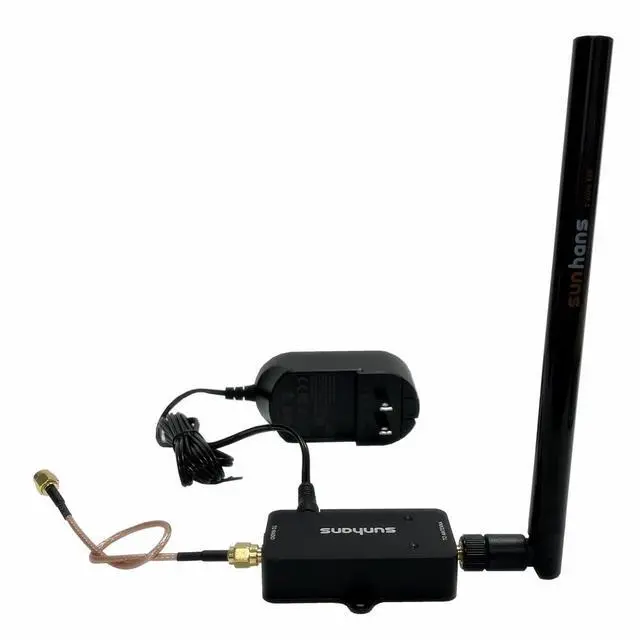 Alt view image 2 of 5 - Sunhans Indoor WiFi Signal Booster SH24BTA-N 3000mW 35dBm 2.4GHz 802.11b/g/n Wireless Signal Amplifier Repeater Extender for House, Office, UAV, IP Cameras, RC Equipment