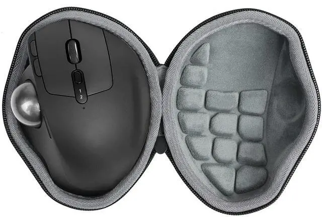 Alt view image 2 of 5 - Hard Case for Logitech MX Ergo Mouse + Mechanical Mini Keyboard