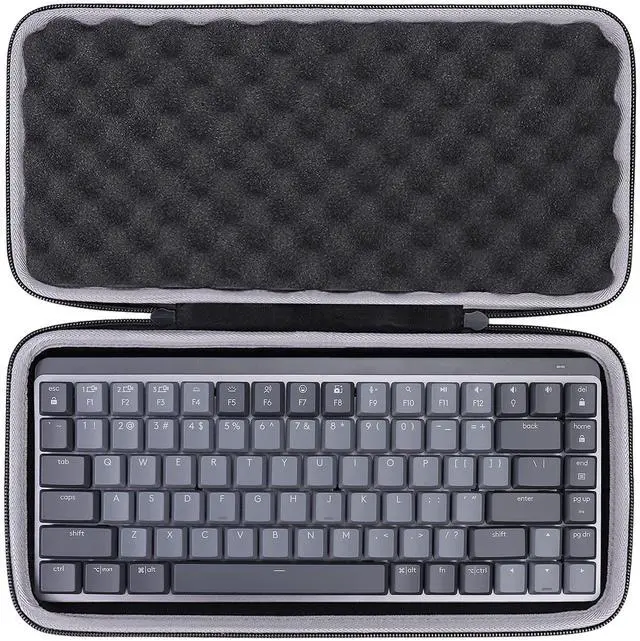 Alt view image 5 of 5 - Hard Case for Logitech G604 Mouse + MX Mechanical Mini Keyboard