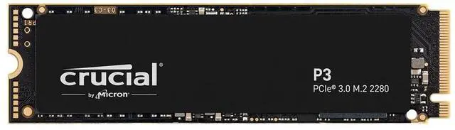 Main image of Crucial P3 1TB PCIe Gen3 3D NAND NVMe M.2 SSD, up to 3500MB/s - CT1000P3SSD8