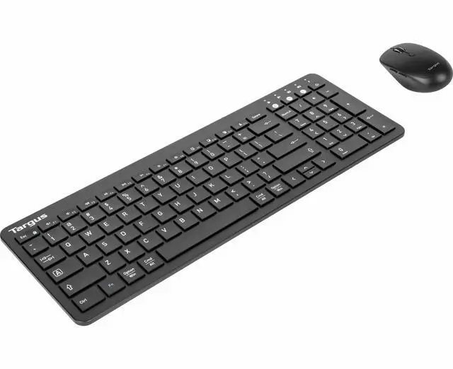Main image of Targus Midsize Multi-Device Bluetooth Keyboard and Mouse Bundle - Compatible with Chrome OS, Windows, macOS, iOS, and Android (AKM619AMUS)