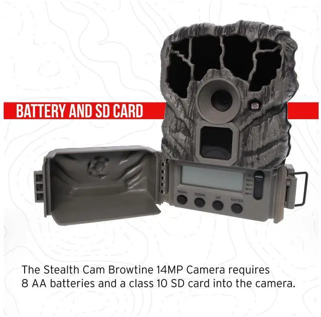 Alt view image 5 of 5 - Stealth Cam Browtine 14MP Camera (9-Pack) Bundle with 32GB Memory Card (9-Pack) and Card Reader (21 Items)