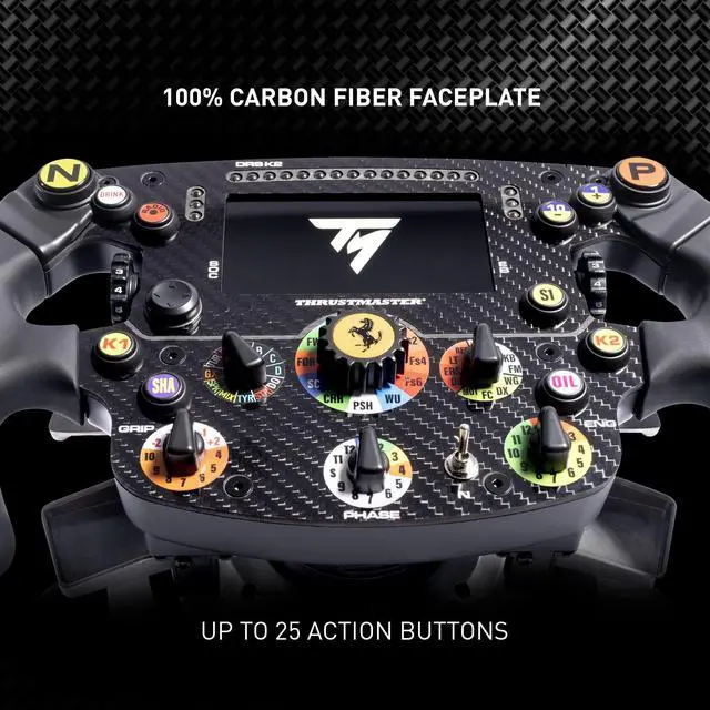 Alt view image 5 of 5 - Thrustmaster Formula Wheel Add-On Ferrari SF1000 Edition, Replica Wheel for PS5 / PS4 / Xbox Series X|S/Xbox One/PC - Officially Licensed by Ferrari
