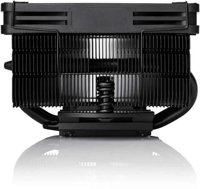 Alt view image 3 of 5 - Noctua NH-L9x65 chromax.Black, Premium Low-Profile CPU Cooler (65mm, Black)