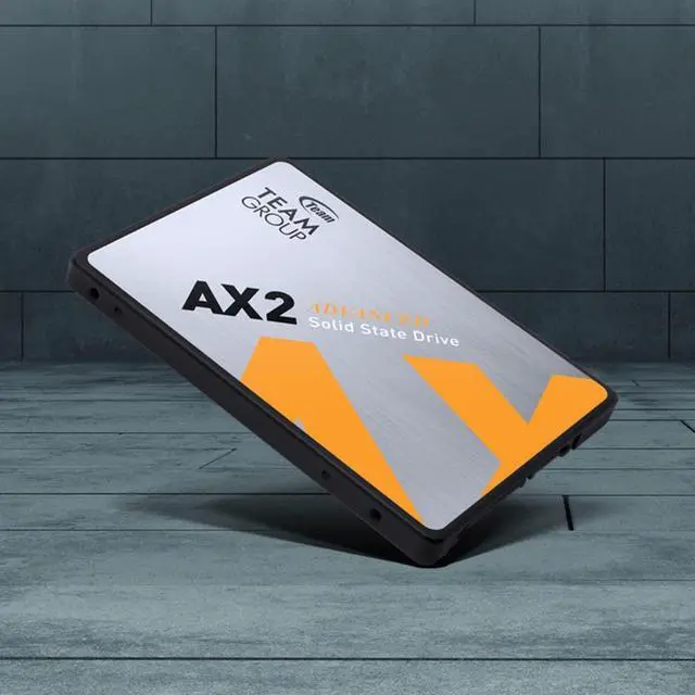 Alt view image 4 of 5 - TEAMGROUP AX2 2TB 3D NAND TLC 2.5 Inch SATA III SSD Read 540MB/s T253A3002T0C101 Bundle with Elite UDIMM DDR3 16GB kit (2x8GB) 1600MHz CL11 Desktop Memory TED316G1600C11DC01