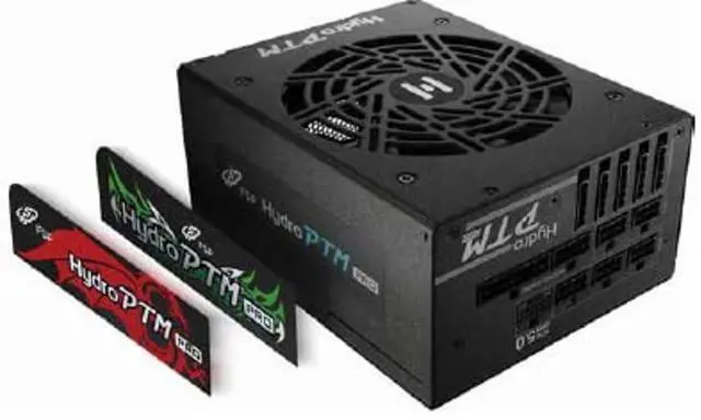Alt view image 2 of 5 - FSP Hydro PTM PRO 1200W Power Supply, 80 Plus Platinum, ATX 3.0/PCIe5, Full Modular (HPT2-1200,Gen5)