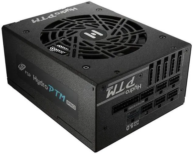 Main image of FSP Hydro PTM PRO 1200W Power Supply, 80 Plus Platinum, ATX 3.0/PCIe5, Full Modular (HPT2-1200,Gen5)