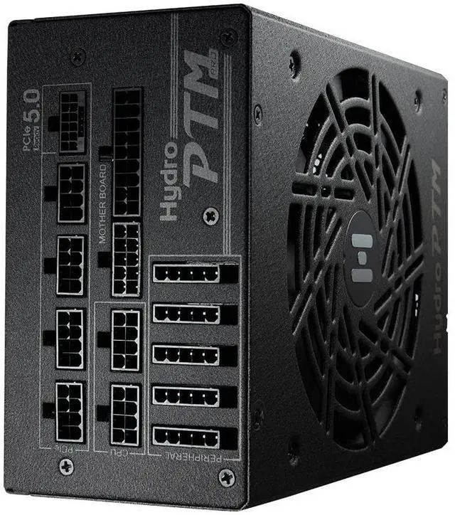 Alt view image 4 of 5 - FSP Hydro PTM PRO 1200W Power Supply, 80 Plus Platinum, ATX 3.0/PCIe5, Full Modular (HPT2-1200,Gen5)