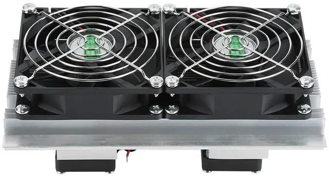 Alt view image 5 of 5 - Thermoelectric Cooler, Semiconductor Cooler, Semiconductor Refrigeration Cooling Device Thermoelectric Cooler 12A 12V DIY Mini Fridge