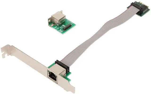 Main image of Gigabit Ethernet Server Adapter, M.2 A E Key Single Port Gigabit Server NIC Adapter 1000M RJ45 Ethernet NIC.