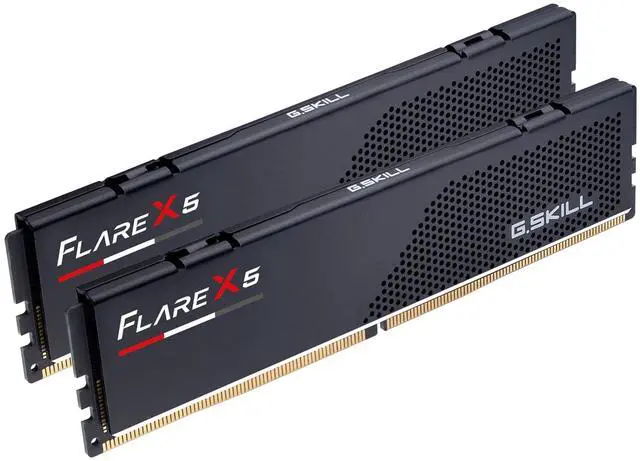 Main image of G.SKILL Flare X5 Series (AMD Expo) DDR5 RAM 32GB (2x16GB) 6000MT/s CL32-38-38-96 1.35V Desktop Computer Memory UDIMM - Matte Black (F5-6000J3238F16GX2-FX5)