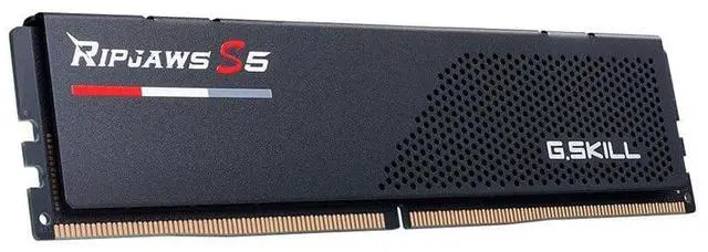 Alt view image 4 of 5 - G.SKILL Ripjaws S5 Series (Intel XMP 3.0) DDR5 RAM 64GB (2x32GB) 6000MT/s CL30-40-40-96 1.40V Desktop Computer Memory UDIMM - Matte Black (F5-6000J3040G32GX2-RS5K)