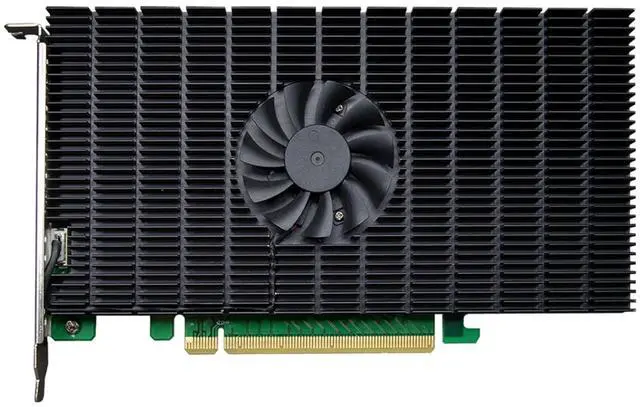 Main image of HighPoint 4-Port M.2 SSD7105 PCIe Gen3 Bootable NVMe RAID Controller for Windows & Linux Systems.