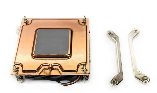 Alt view image 2 of 2 - Coolerguys 1U Active Vapor Chamber LGA1700 180W CPU Cooler