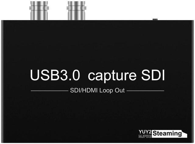 Main image of Wiistar SDI Video Capture Card 1080P60fps HDMI/SDI to USB3.0 Audio Video Capture Device with SDI Loopout USB Video Record for Camera Live Streaming