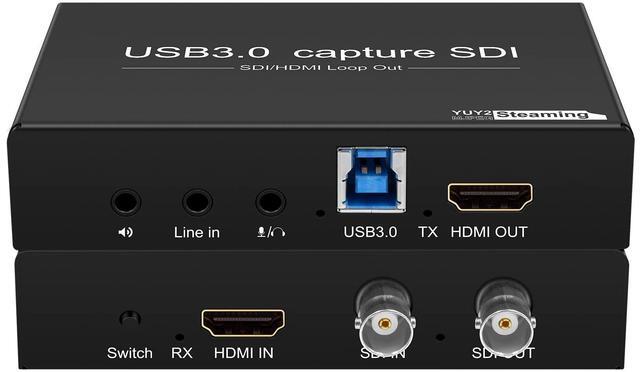 Alt view image 2 of 5 - Wiistar SDI Video Capture Card 1080P60fps HDMI/SDI to USB3.0 Audio Video Capture Device with SDI Loopout USB Video Record for Camera Live Streaming