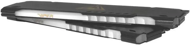 Alt view image 4 of 5 - Patriot Viper Steel RGB DDR4 RAM 16GB (2X8GB) 3600MT/s CL18 1.35v UDIMM Desktop Gaming Memory Kit Compatible with XMP - PVSR416G360C8K