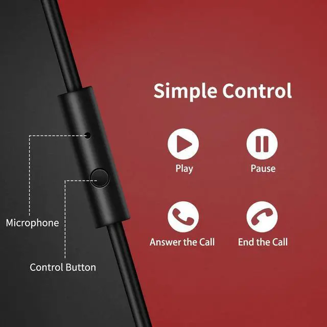 Alt view image 3 of 5 - OneOdio A71 Hi-Res Studio Recording Headphones - Wired Over Ear Headphones with SharePort, Monitoring Mixing Foldable Headset with Stereo Sound, 3.5/6.35MM Jack for PC Computer DJ Guitar-Red