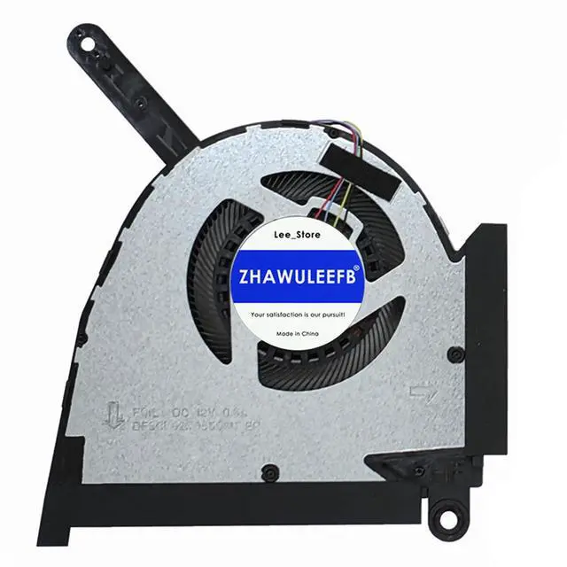 Alt view image 2 of 5 - ZHAWULEEFB Replacement New CPU+GPU Cooling Fan for ASUS TUF Dash F15 FX517ZC ZR RTX3070 DC12V FQ1L DFSCL42P06593U 13NR0990T01021 FQ1M DFSCL42P16593U 13NR0990T02021 DC12V 0.6A