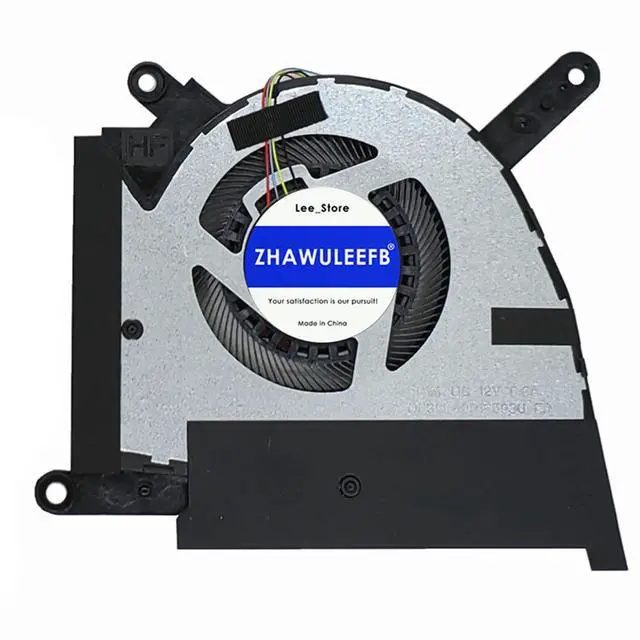 Alt view image 3 of 5 - ZHAWULEEFB Replacement New CPU+GPU Cooling Fan for ASUS TUF Dash F15 FX517ZC ZR RTX3070 DC12V FQ1L DFSCL42P06593U 13NR0990T01021 FQ1M DFSCL42P16593U 13NR0990T02021 DC12V 0.6A