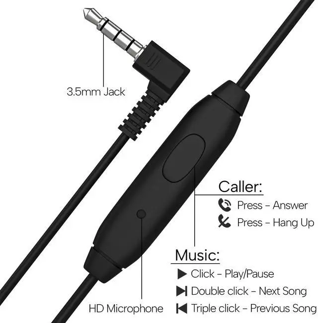 Alt view image 5 of 5 - Maeline Bulk Classroom Student Headphones with Microphone, On Ear Stereo Headphones with Mic & Faux Leather Cushions for Kids Online Learning, Library, School, Airplane, Travel - 3.5mm Plug - 20 Pack