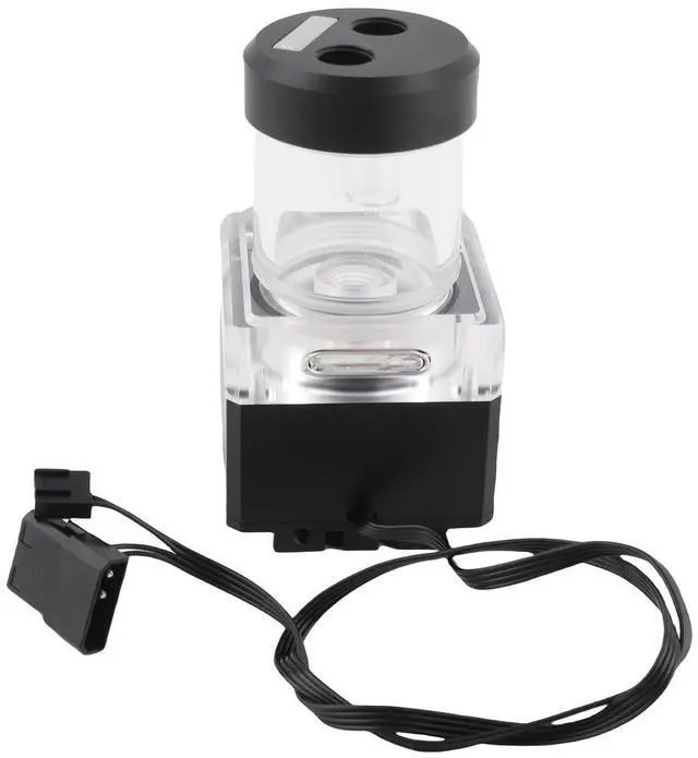 Main image of Pump/Reservoir Combo,800L/H PC Water Cooling Integrated Mute,G 1/4" Thread Port PC CPU Water Cooling System Heat Exchanger Tool(12cm-Black)