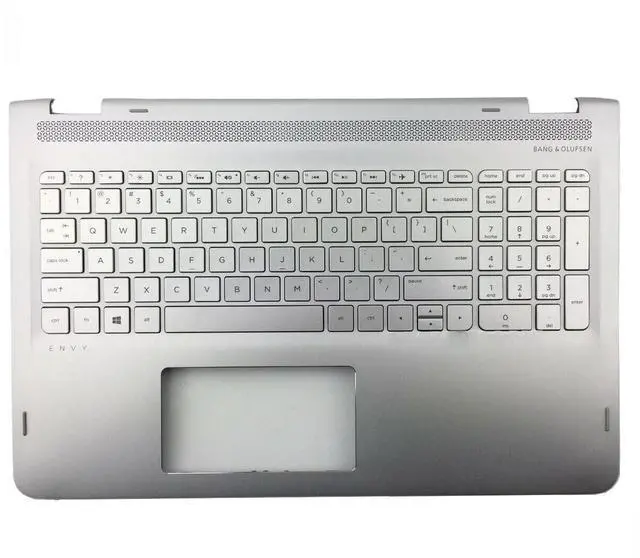 Main image of wzqrps Replacement Laptop Upper Case Palmrest Backlit Keyboard Touchpad Assembly Part for for HP Envy X360 15T-AQ 15-AQ M6-AQ M6-AQ005DX 857283-001 798954-001 Silver