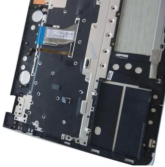 Alt view image 3 of 5 - wzqrps Replacement Laptop Upper Case Palmrest Backlit Keyboard Touchpad Assembly Part for for HP Envy X360 15T-AQ 15-AQ M6-AQ M6-AQ005DX 857283-001 798954-001 Silver