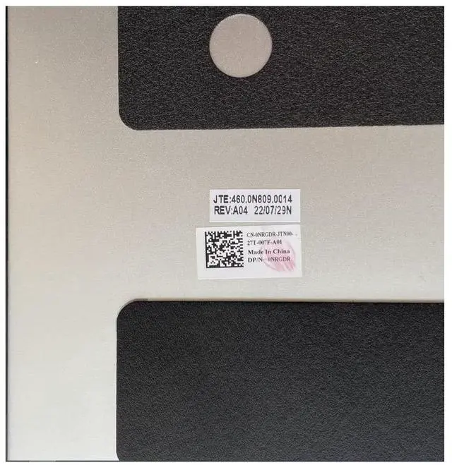 Alt view image 5 of 5 - wzqrps Replacement Laptop LCD Cover Back Rear Top Lid for Dell Inspiron 5410 5415 7415 2-in-1 0NRGDR NRGDR Silver