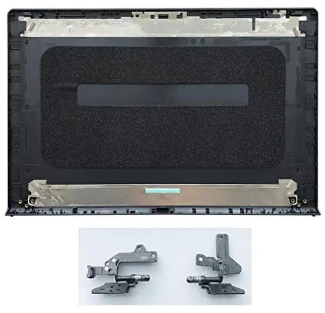 Main image of wzqrps Replacement Laptop LCD Cover Back Rear Top Lid with Hinges for Dell Inspiron 15 3510 3511 3515 00WPN8 0WPN8 09WC73 9WC73 AP3LE000901 Gray