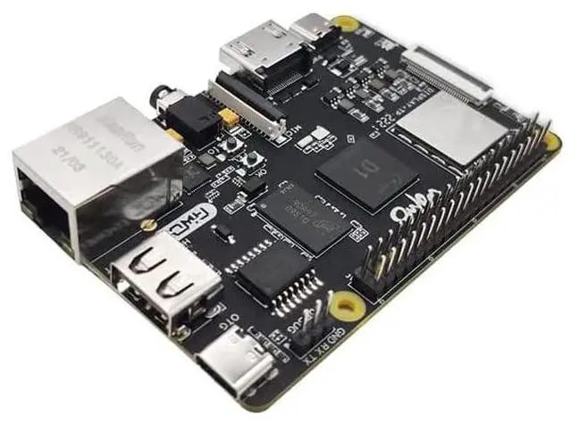 Alt view image 3 of 5 - Sipeed Nezha Allwinner D1 64bit RISC-V Linux Single Board Computer with 1GB DDR3 RAM 256MB Nand Flash onboard Wifi4 Bluetooth Gigabit Ethernet for AIoT Edge Computing Support Linux Debian OS