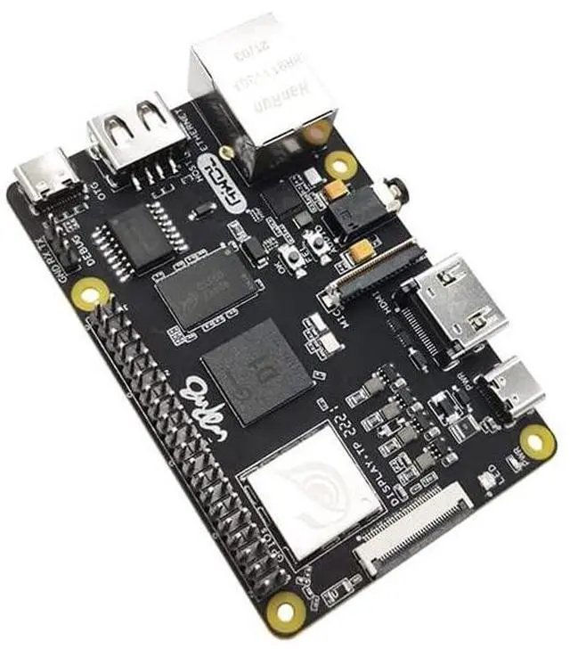 Alt view image 4 of 5 - Sipeed Nezha Allwinner D1 64bit RISC-V Linux Single Board Computer with 1GB DDR3 RAM 256MB Nand Flash onboard Wifi4 Bluetooth Gigabit Ethernet for AIoT Edge Computing Support Linux Debian OS