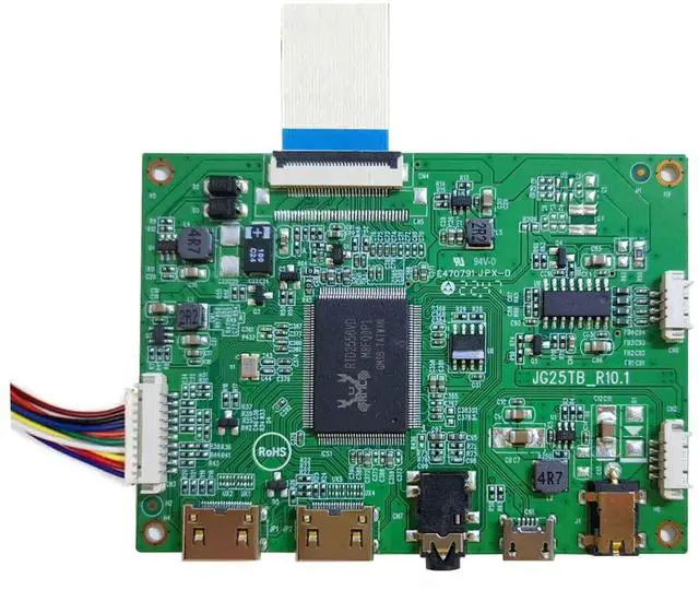 Alt view image 3 of 5 - VSDISPLAY Mini LCD Controller Board Work for 11.6 13.3 14 15.6 17.3 in 1920x1080 LP156WF4 SP L1 N116HSE N133HSE B140HAN01 B156HAN01 B156HTN03 N156HGE NV156FHM Edp 30 Pin Wled LCD Sreen