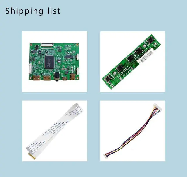 Alt view image 4 of 5 - VSDISPLAY Mini LCD Controller Board Work for 11.6 13.3 14 15.6 17.3 in 1920x1080 LP156WF4 SP L1 N116HSE N133HSE B140HAN01 B156HAN01 B156HTN03 N156HGE NV156FHM Edp 30 Pin Wled LCD Sreen