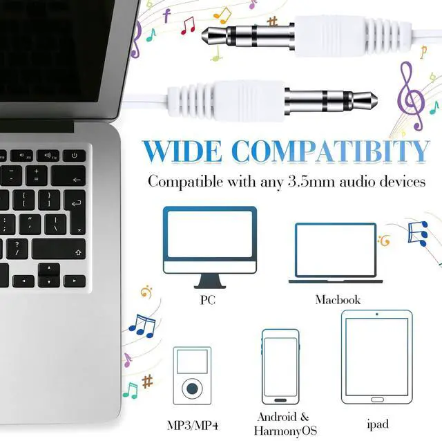 Alt view image 4 of 5 - Kanayu 100 Pack Wired Earbuds Bulk for Classroom Ear Headphones Wired Basic Student Earbuds No Microphone with 3.5MM Jack for Kids Class Laptop School Library, Individually Bagged(White)