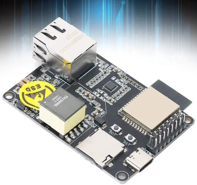 Alt view image 5 of 5 - Ethernet Adapter Hardware, Ethernet Adapter, T Internet POE ESP32 Ethernet Adapter Expansion Board, LAN8720A Chip Ethernet Adapter Expansion Card, for Printed Circuit Board