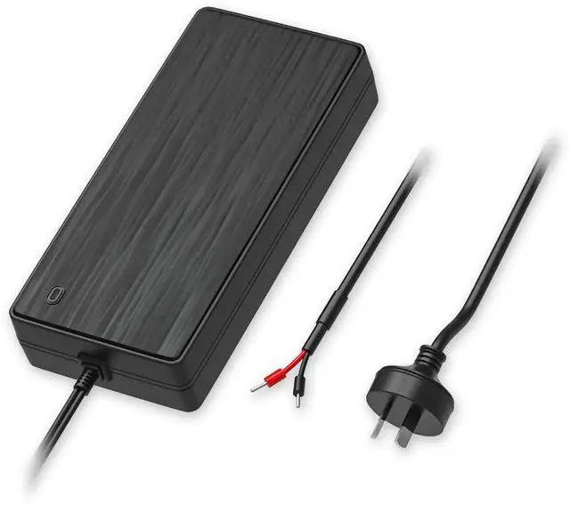 Main image of Teltonika PR320AUA AU 2-Pin Power Supply, 250W, for use with TSW200 Industrial Unmanaged PoE Switch, 54V Output, 2-PIN with Cord End Terminals