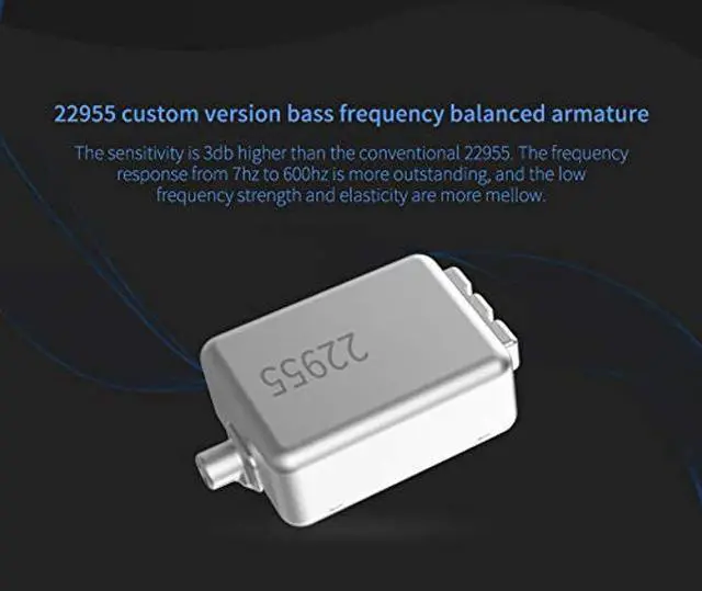 Alt view image 5 of 5 - KZ AS16 Wired Sound Isolating Earbuds with Microphone,High Definition Sound 16 Drivers IEM Wired Earphones/Earbuds/Headphones with Detachable Cable 2Pin for Musician Audiophile (AS16 Blue, with Mic)