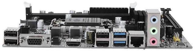 Alt view image 4 of 5 - Desktop PC Motherboard,DDR3 Motherboard for Intel B75,LGA 1155,DDR3 1066/1333/1600/1866MHz,6 Channel Audio,PCI E X16 /USB 3.0/SATA 3.0/RJ45//VGA Interface,Support I3 I5 I7 CPU