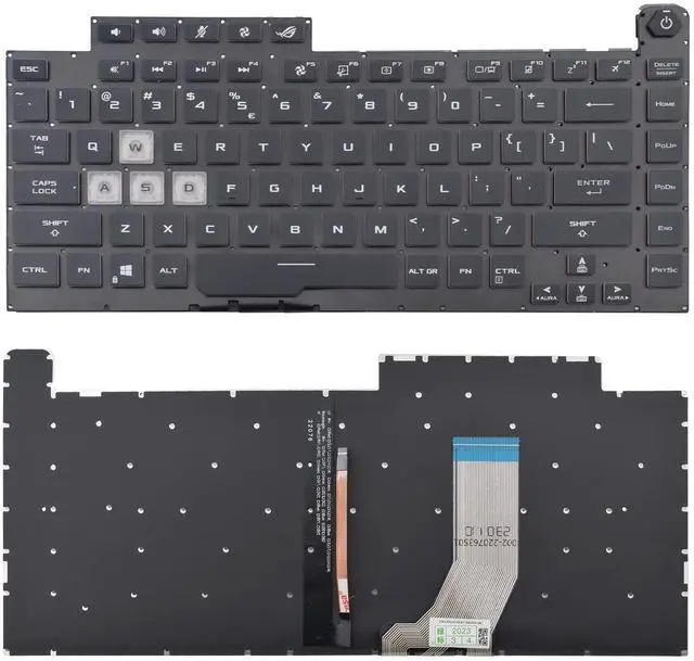 Alt view image 2 of 5 - SUNMALL Replacement Keyboard Compatible with Asus G512 G531GD G531GT G531GU G531GV G531GW G532 GL531 G15 6037B0203201The Backlight is Eight Stitch