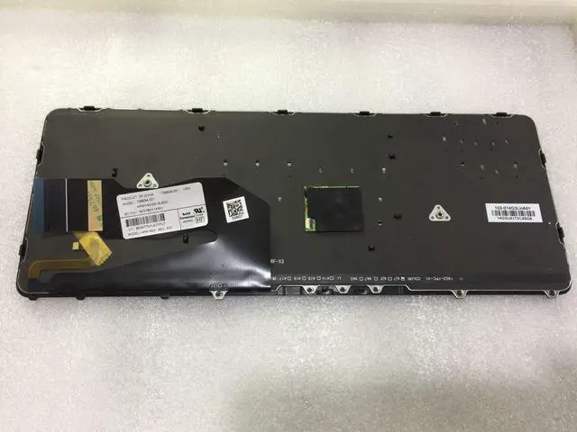 Alt view image 3 of 3 - SOUTHERNINTL Repalcement for HP EliteBook 740 750 840 850 G1 G2 ZBook 14 US Keyboard with Black Frame & Mouse Point Backlight 736654-001 731179-001