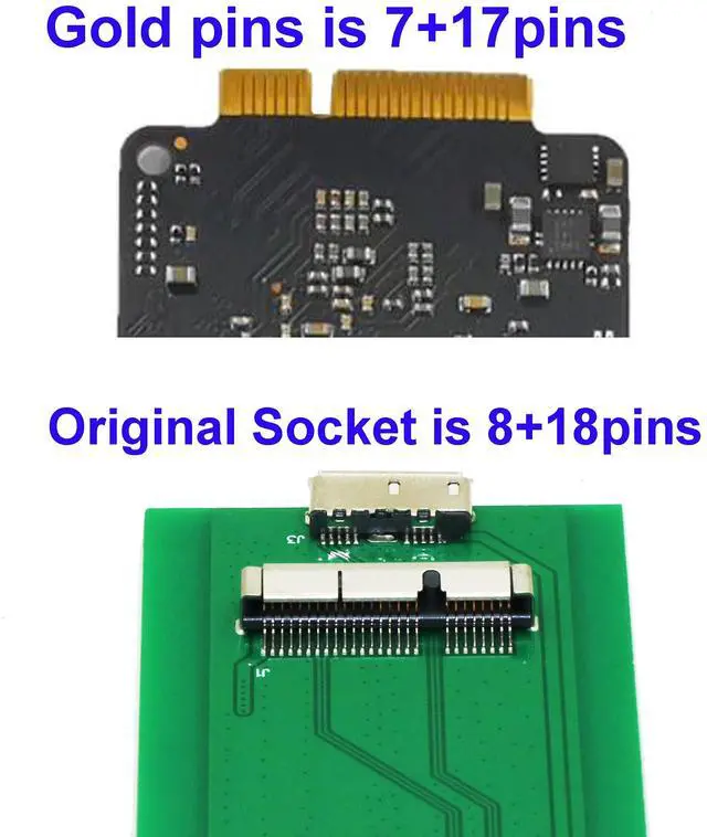 Alt view image 3 of 5 - Sintech USB 3.0 24pin External Case, Compatible for 2012 Year MacBook PRO Retina SSD (Not Fit 12+16Pin Late 2013-2015 Year MacBook PRO SSD)